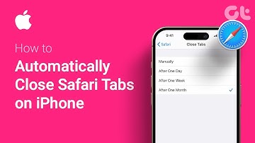 How To Automatically Close Open Safari Tabs on iPhone | Guiding Tech