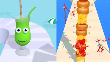 ▶️ Sandwich Runner vs Juice Run Max Levels ||Sandwich Runner vs Juice Run android iOS gameplay