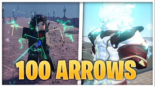Using 100 Arrows In Roblox Is Unbreakable