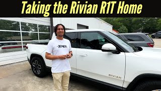Taking the Rivian R1T Home