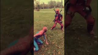 Spider-Man & Deadpool Vs. Voodoo Master #Shorts