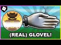 How to actually get glovel glove  the hunt badge in slap battles roblox