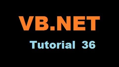 VB.NET Tutorial 36 :  Passing Data Between Forms in VB.NET