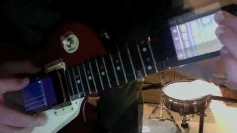 Wireless Midi Guitar (Using an iPhone)