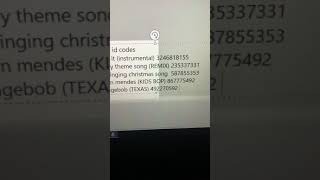 5 roblox id codes I found of the library -