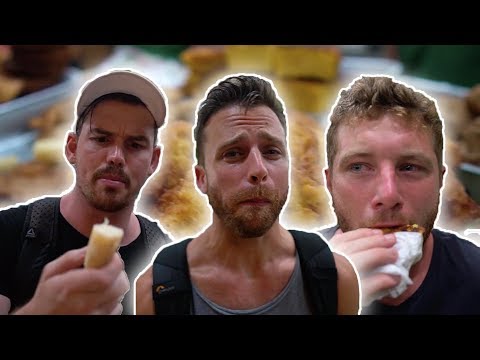 Gringos Trying Paraguayan Street Food