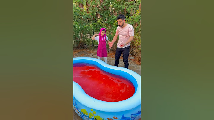 ماشا طلبت أعمل لون المسبح زهري عشان البنات