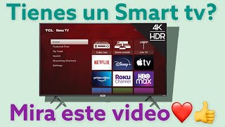 Cómo ver televisión gratis y de paga en Smart Tv?