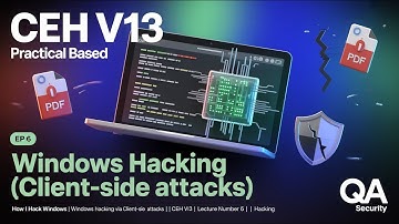 How I Hack Windows | Windows Hacking via Client-Side Attacks | CEH V13 | Lecture Number 6 | Hacking
