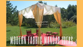 MANDAP & WEDDING CANOPY| DIY WEDDING & EVENT DESIGN IDEAS | INDIAN WEDDING DECOR | 2022 |