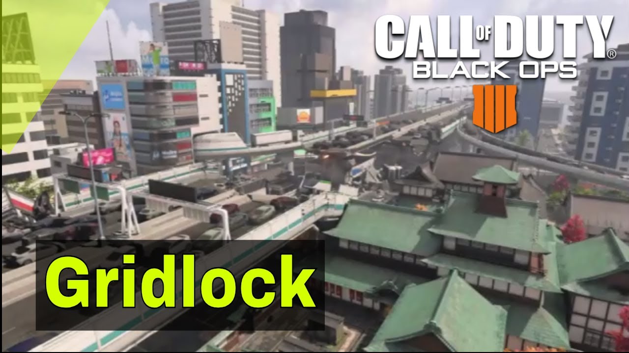 Gridlock - Black Ops 4 multiplayer map walkthrough - YouTube