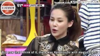 Ivy talk about HanHyoJoo in strong heart [eng sub]