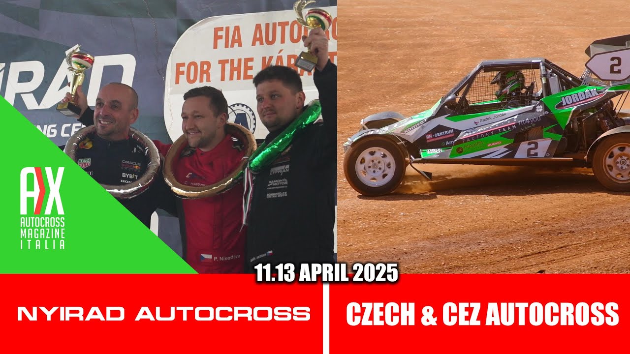 Best of NYIRAD AUTOCROSS 2025 | CZECH & FIA CEZ CHAMPIONSHIP | 11.13 APRIL | By AX Magazine Italia