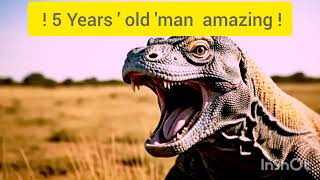Life Million Years Ago | Giant Komodo Dragon