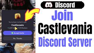 How To Join Castlevania Discord Server On Mobile screenshot 2