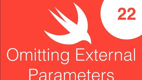 Curso de Swift 2, Funciones - Omitting External Parameters