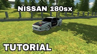 Как Сделать Топ Винил На Nissan 180Sx В Car Parking Multiplayer