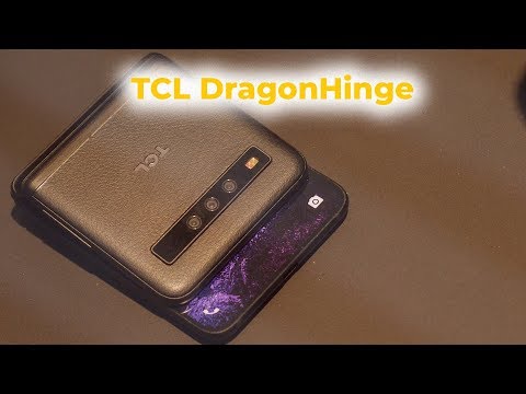 TCL DragonHinge — Он тоже сгибаемый