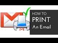 How to print an email | Easy steps and detailed