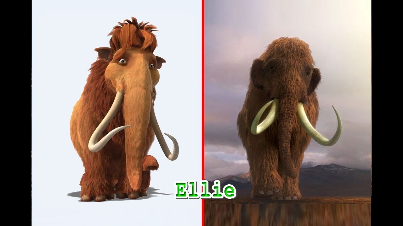 Ice Age In Real Life - All Characters 2018 - YouTube
