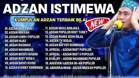 NONSTOP 20 ADZAN YANG MENENANGKAN || ADZAN MERDU TERBAIK RULIMAROYA & KAWAN