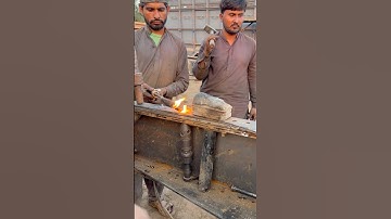 Truck Chassis Rivets Chassis Repair #shortsfeed #skills #viralshort #shorts