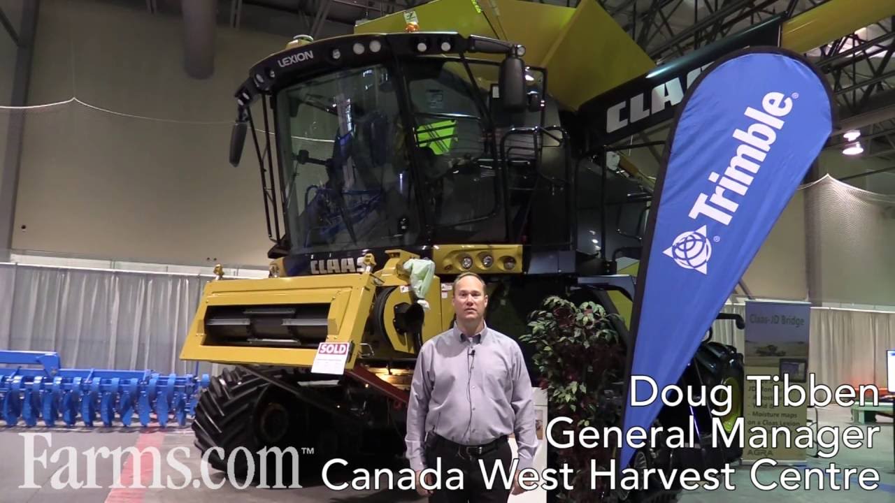 Trimble Agriculture Innovations Complement CLAAS Lexion Combine Systems.