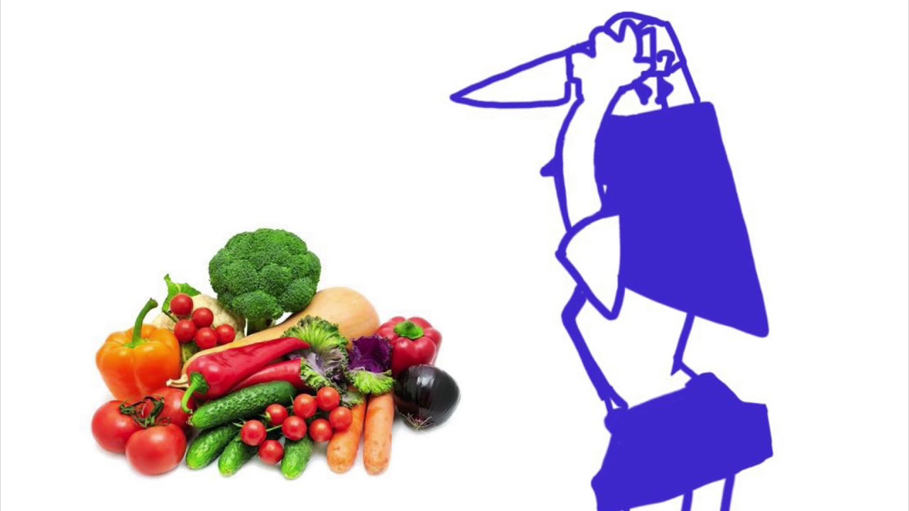 Ena vs. the veggies - YouTube