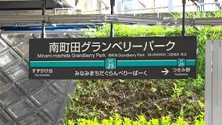 【10月1日のダイヤ改正で駅名改称ならびに平日にも急行停車】東急田園都市線南町田グランベリーパーク駅  到着・発車シーン