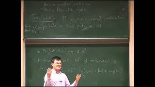 Prof. Mark Jerrum | Algorithms and complexity II