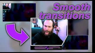 How to do moving transitions in OBS + Scene nesting