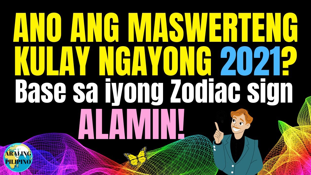 Mga Maswerteng Kulay sa 2021  Lucky Colors 2021 Year of the Metal Ox  Pampaswerte 2021