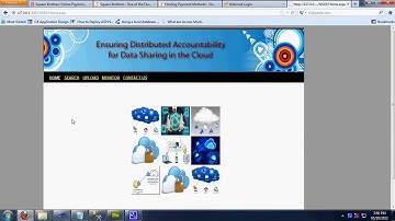 Ensuring Distributed Accountability for Data sharing in the Cloud in Dotnet