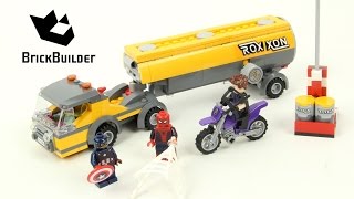 Lego Super Heroes 76067 Tanker Truck Takedown - Lego Speed Build