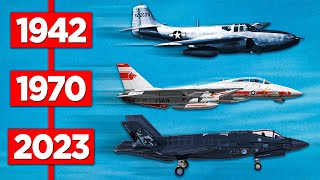 Jet Fighters Evolution ( 1940s - 2023 )