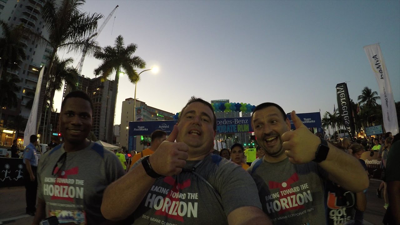 Miami Corporate Run! YouTube
