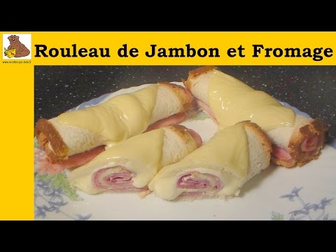 Vidéo: Comment Faire Des Rouleaux De Jambon Et De Fromage