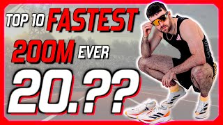 MY TOP 10 FASTEST 200M RACES EVER | Elite Sprinter Reacts