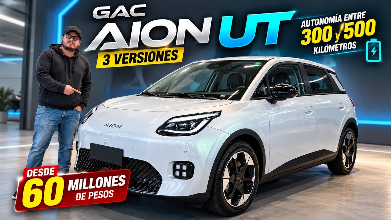 NUEVO GAC Aion UT: el eléctrico desde 60 millones con 3 autonomías