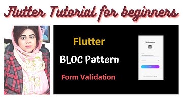 Flutter BLoC Pattern  | Form Validation in flutter | Flutter Form Validation with BLoC | 2023