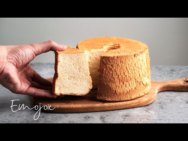 Angel Food Cake バニラシフォンケーキの作り方