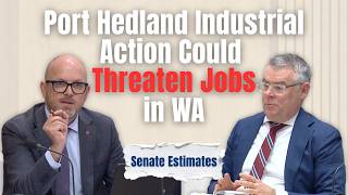 Port Hedland industrial action could threaten jobs, cost WA millions Australian Ports Industrial Action Ore Exports November 2025 9608121