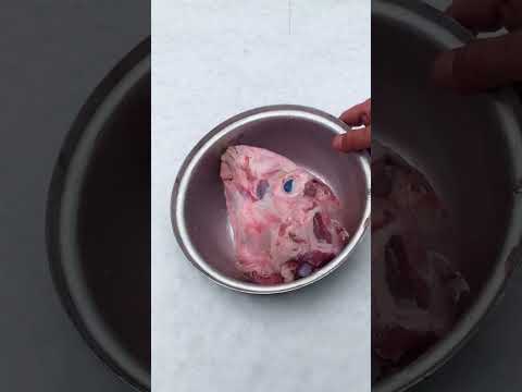 Kuzu kelle nasıl pişirilir ? How to cook lamb head