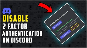How to Disable Two Factor Authentication on Discord Account 2022 | F HOQUE |