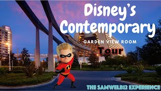 Disney World | Contemporary resort | Garden Room Tour