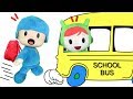 Pocoyo y nina español:pocoyo y el bus del cole? y peppa pig guarderia nuevos capitulos 2017