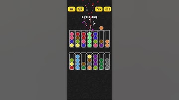 Ball Sort - Color Puzzle Game - Level 849 - Walkthrough SOLVED by RobotPlayer AI!!!