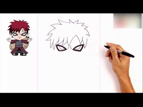 Vẽ Gaara (Naruto)