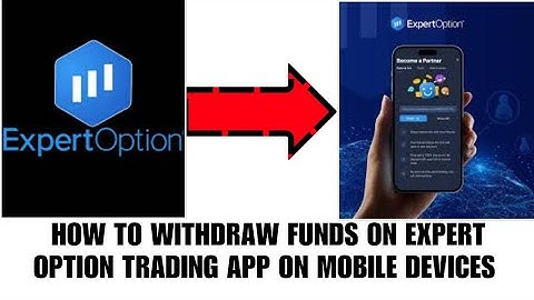 How to withdraw funds on Expert option trading app