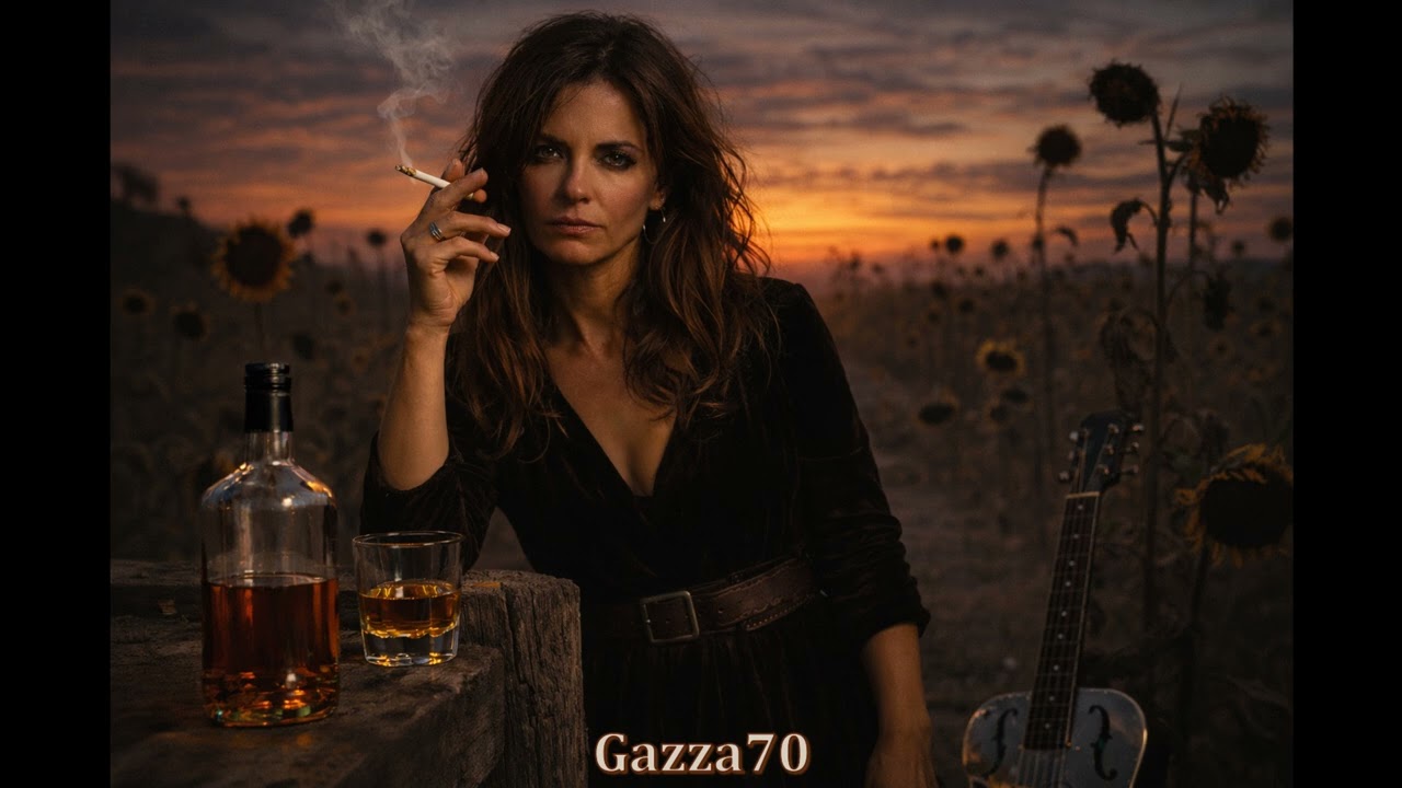 Black Flowers of the Heart – Daniele Gazzarin, Gazza70 (#Country #RootsRock #Original)